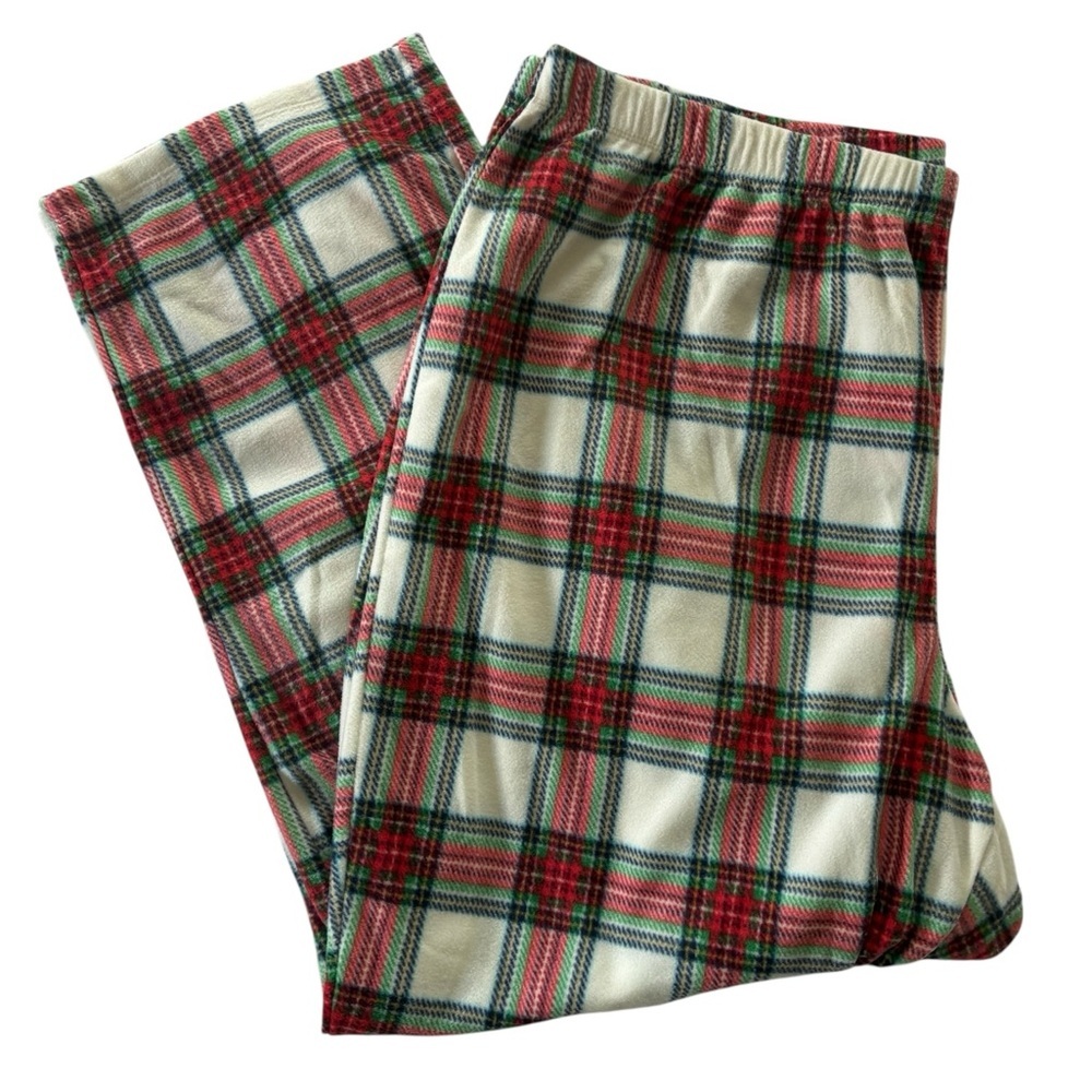 Wondershop Women's Plaid Sleepwear in Red, Green, and White